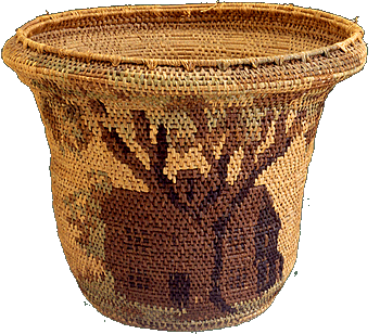  image of Old Indian House Basket