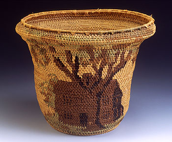 Old Indian House Basket