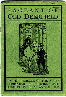 Pageant of Old Deerfield, Brochure 